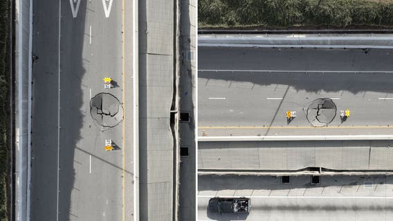 405 Freeway off-ramp closure in Sepulveda Pass extended