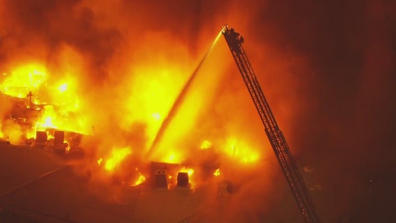 Lomita fire: Apartment complex goes up in flames