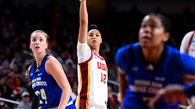 USC women's basketball dominates with 32-point win in NCAA Tournament's first round
