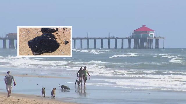 OC oil spill: Tar balls still turning up in Huntington Beach