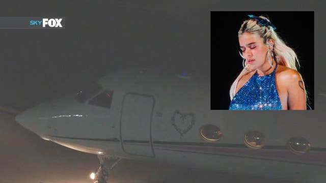 Karol G's plane makes emergency landing in LA County