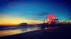 Santa Monica Pier Ferris Wheel lights up red for AAPI Heritage Month
