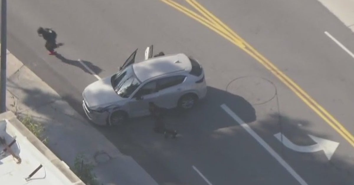 Possible shooting suspect leads police chase in LA; 4 in custody | FOX ...