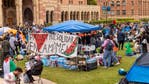 UCLA pro-Palestine encampment clashes with pro-Israel counter-protesters