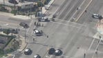 LASD deputy shot in back in West Covina while sitting at traffic light