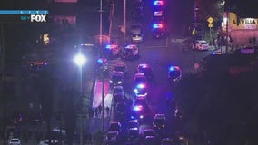 Fight breaks out in South LA; 3 officers hurt
