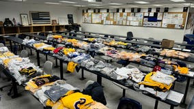 LAPD seizes $140K in counterfeit Lakers merchandise