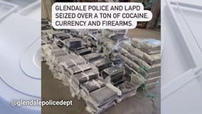 $55M worth of cocaine seized by Glendale PD, LAPD