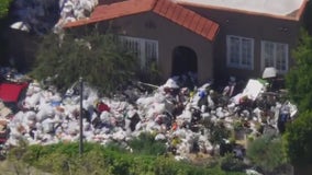 Million-dollar LA home filled with trash becoming an eyesore of Fairfax District