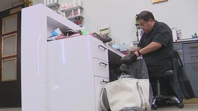 Shoeshine man, his wife facing eviction in Los Angeles