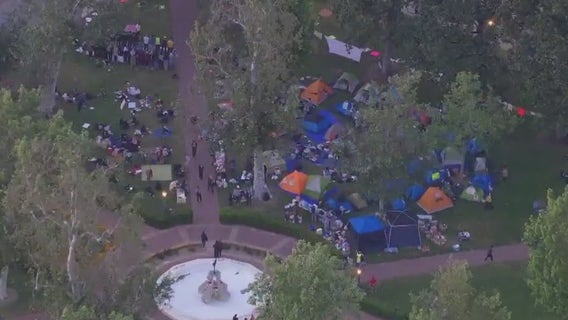 Protest organizers meeting with USC President as UC Irvine joins list of campus protests