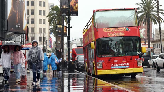 Rain, low-elevation snow hit SoCal as cold spring storm moves in