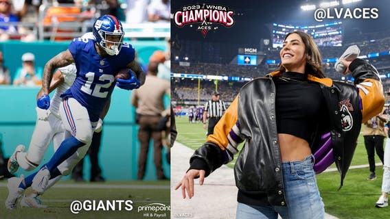 Giants' Darren Waller, WNBA star Kelsey Plum file for divorce after one year of marriage