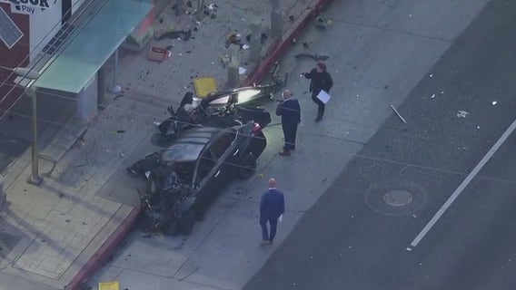 Driver found shot in crashed vehicle prompts homicide investigation in Bell