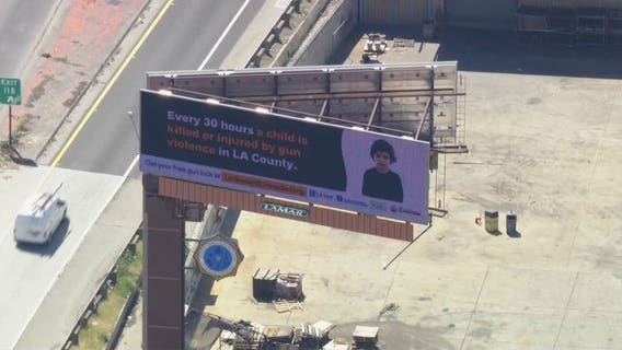 Billboards promote gun safety, free locks in LA County