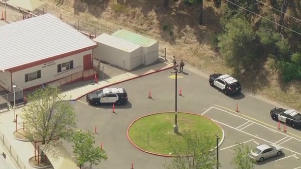 Mint Canyon Elementary on lockdown after man apparently shoots BB gun at school