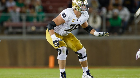 Chargers choose OT Joe Alt, from Notre Dame, with pick No. 5