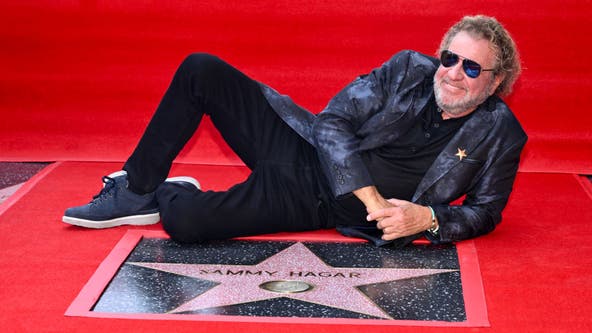 Sammy Hagar gets Hollywood Walk of Fame star