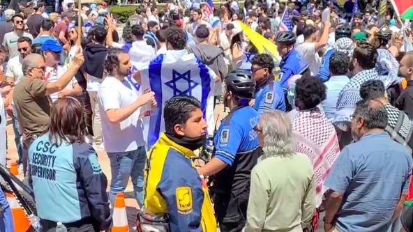 Dueling Palestine, Israel protests continue on UCLA campus