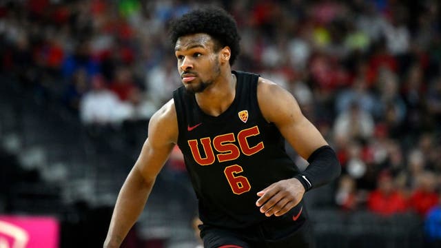 Bronny James, LeBron’s oldest son, entering 2024 NBA Draft