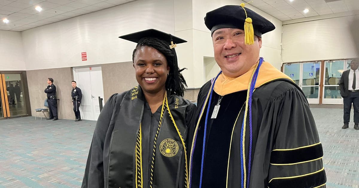 Social work grad wants to give back to 'the community that saved my ...