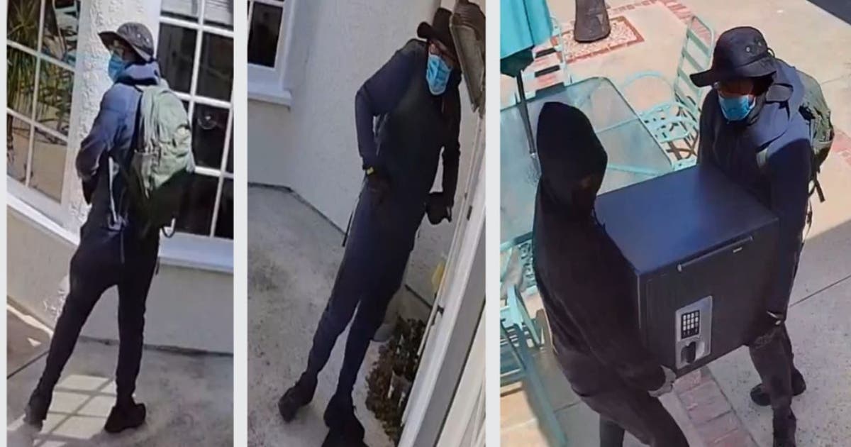 Burglars caught on camera stealing safe from Agoura Hills home | FOX 11 ...