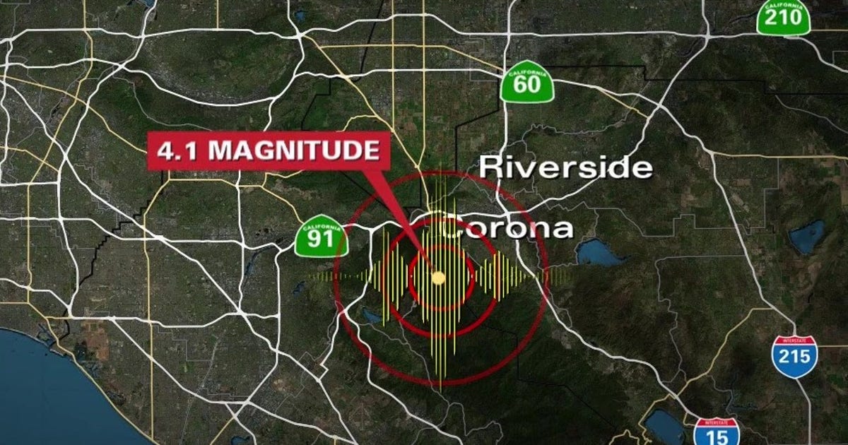 4.1 magnitude earthquake strikes near Corona | FOX 11 Los Angeles