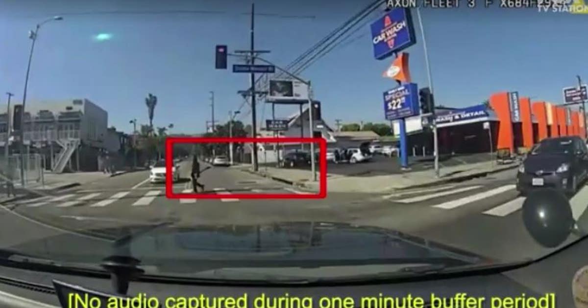New video shows deadly crash involving LAPD patrol SUV | FOX 11 Los Angeles