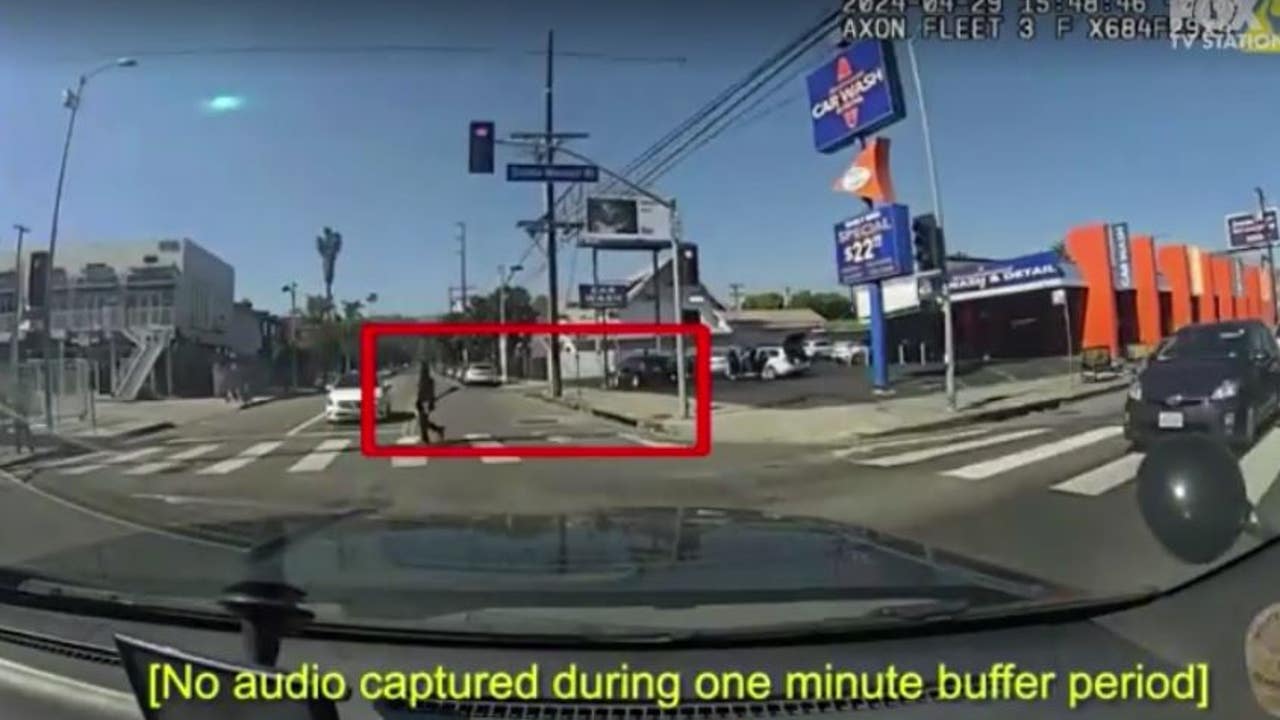 New video shows deadly crash involving LAPD patrol SUV