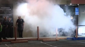 Security fog machine helps deter burglars from Chatsworth business