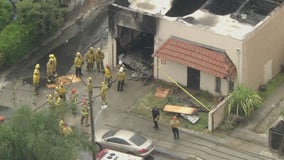 Illegal marijuana grow sparks fire at El Monte building