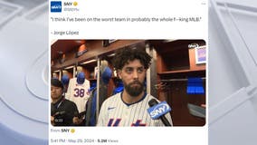 Jorge López cut by Mets after glove toss, viral quote (or misquote?) in loss to Dodgers