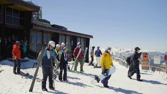 California skiing in May? You bet!