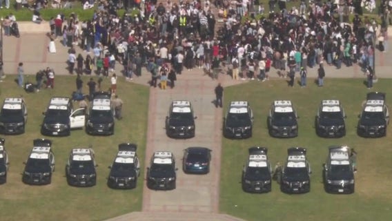 UCLA protests: Dispersal order issued at campus camp-in