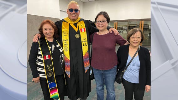 First-generation college student graduates Cal State LA