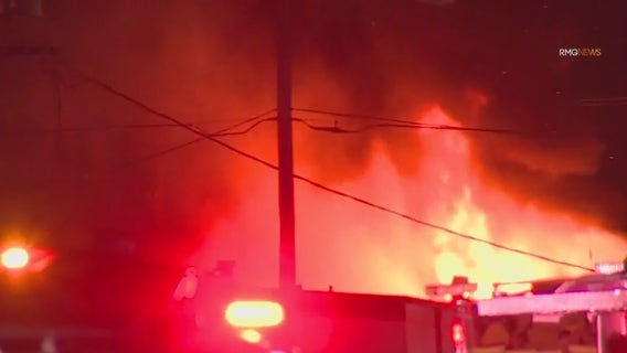 1 dead in South El Monte warehouse fire