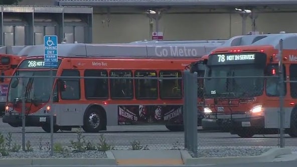 LA Metro warns of service delays amid staged 'sick out' by bus operators