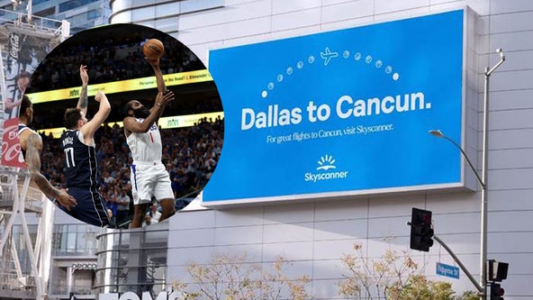 Clippers get support from new billboard at LA Live trolling the Mavericks