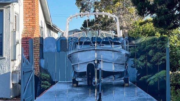 California man trolls city officials with 'artistic statement' after being asked to fence in his boat