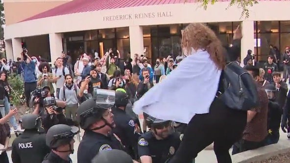 50 arrested at UC Irvine pro-Palestinian encampment protest