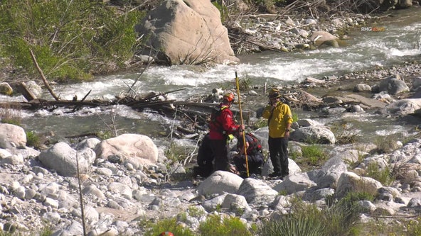 Two kids rescued from creek in San Bernardino County