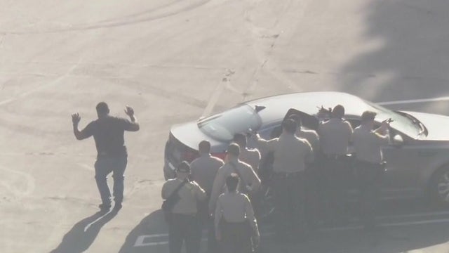 Robbery call leads to confusion, people being briefly detained at a bank in South Los Angeles