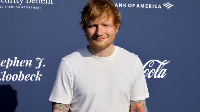 Ed Sheeran visits In-N-Out Burger after LA show