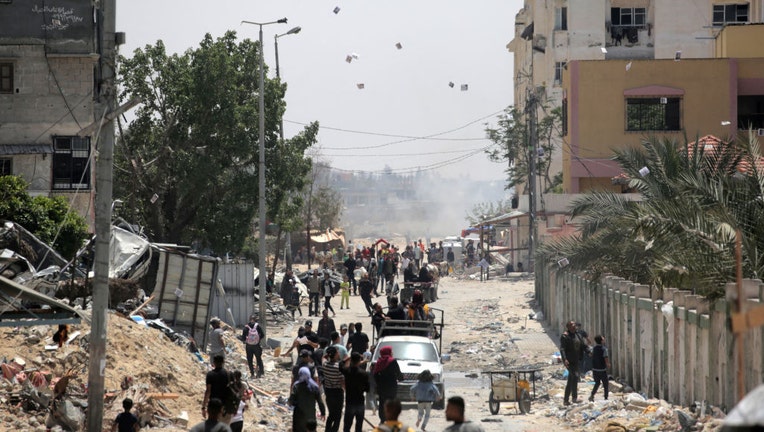 palestine air drops hamas israel war