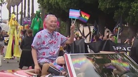 George Takei honored as thousands attend LA Pride Parade in Hollywood