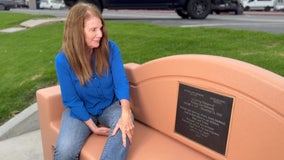 Woman may lose husband's memorial bench after Long Beach says she owes thousands