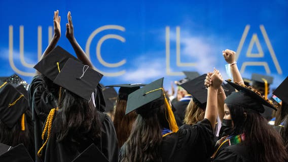 UCLA commencement ceremonies begin amid unrest, concerns over protests