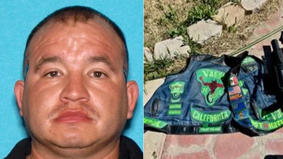 Vagos biker gang member on the run following California house search, officials say
