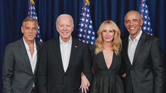Biden in Los Angeles: President holds star-studded Hollywood campaign event