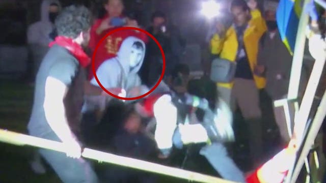 High school student arrested for alleged attack at UCLA encampment won't face felony charges